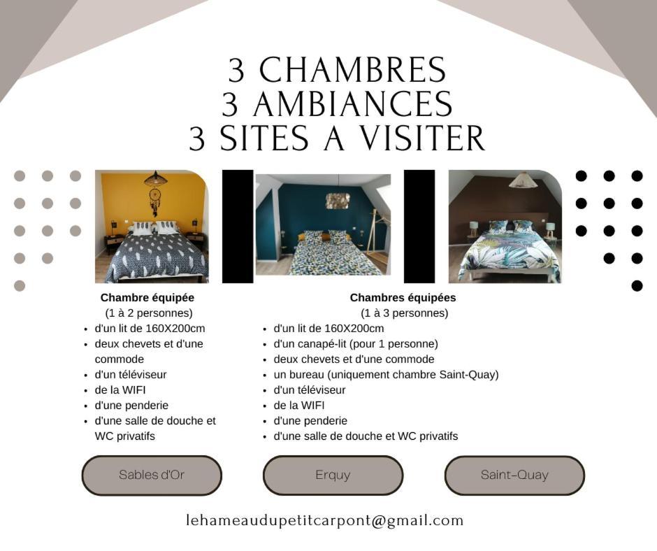 Bed & Breakfast Le Hameau Du Petit Carpont - D'hotes -baie De Saint-brieuc-entre-paimpol Et Erquy - Petit Dejeuner Breton *